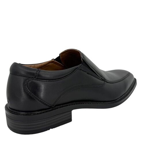George Men's Dominic Black Faux Leather Comfort Slip-On Loafer Shoes Sz 8.5 NWOB - Picture 7 of 12